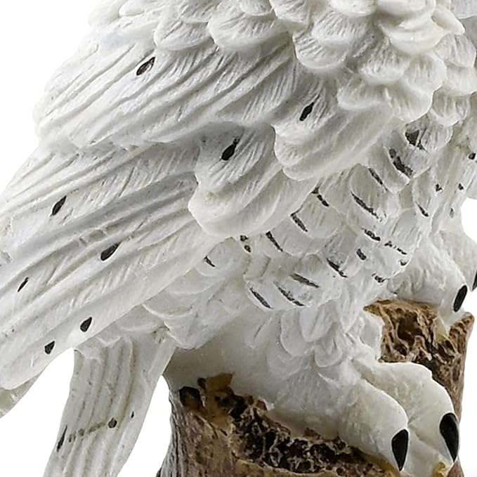 Solar Owls for Outdoor and Garden Decorative – Resin Animal Night Light, with Stake for Outdoor Solar Lighting – for Garden, Lawn, Floor, Landscape, Path, Park