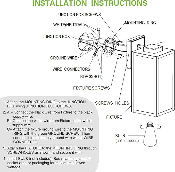 hykolity Large Size Outdoor Wall Lights,16 Inch Outdoor Wall Lantern, Waterproof Exterior Wall Sconce, Anti-Rust | Lumora