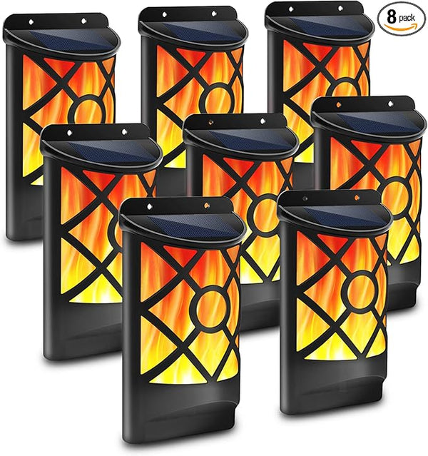 Aityvert Solar Flame Lights Outdoor, Waterproof Flickering Flame Solar Lights Dark Sensor Auto On/Off 66 LED Solar | Lumora