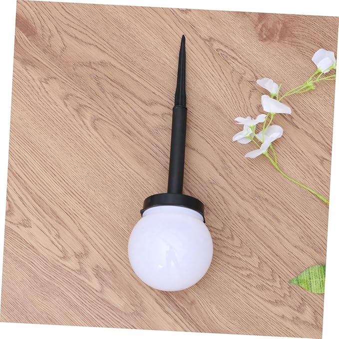 4pcs Solar Lawn Lamps Ground Plug Lights Waterproof Outdoor Garden Courtyard Landscape Path Lighting Warm White for Yard Decor