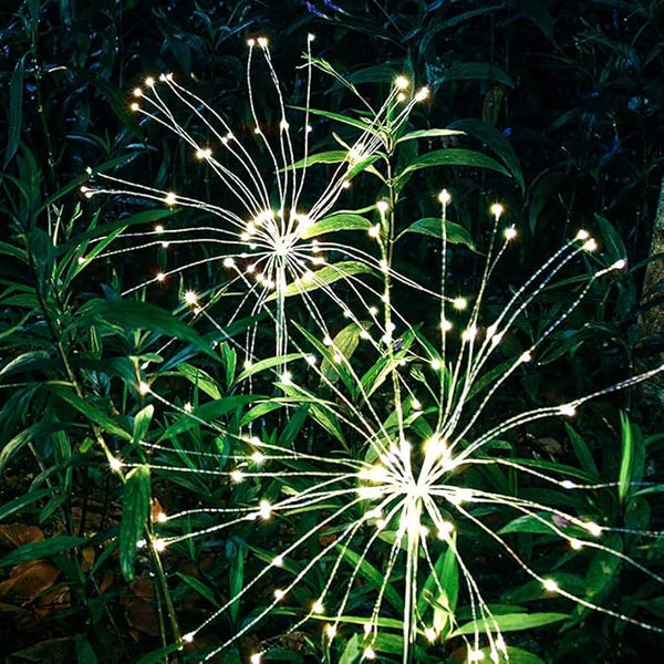 TDA Solar Firework Light Outdoor Garden Decorative Solar Lights Stake Fireworks Stars for Walkway Pathway Backyard | Lumora