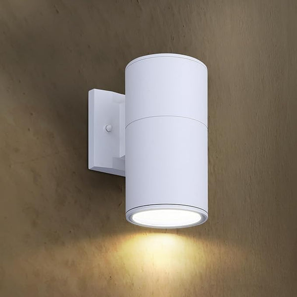 ASD 1 Light Outdoor Wall Light Fixture | 60W E26 Bulb Socket 120V ETL Cylinder Up Down Lights | | Lumora
