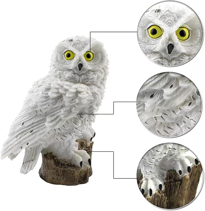 2 Packs Outdoor LED Owl Ground Plug-in Lawn Lamps, Solar Garden Stake Light, Courtyard Ground Solar Energy | Lumora