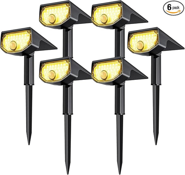 AloftSun Solar Motion Sensor Outdoor Lights,Waterproof Motion Sensor Spot Lights- 30 LED/3 Modes Solar Powered | Lumora