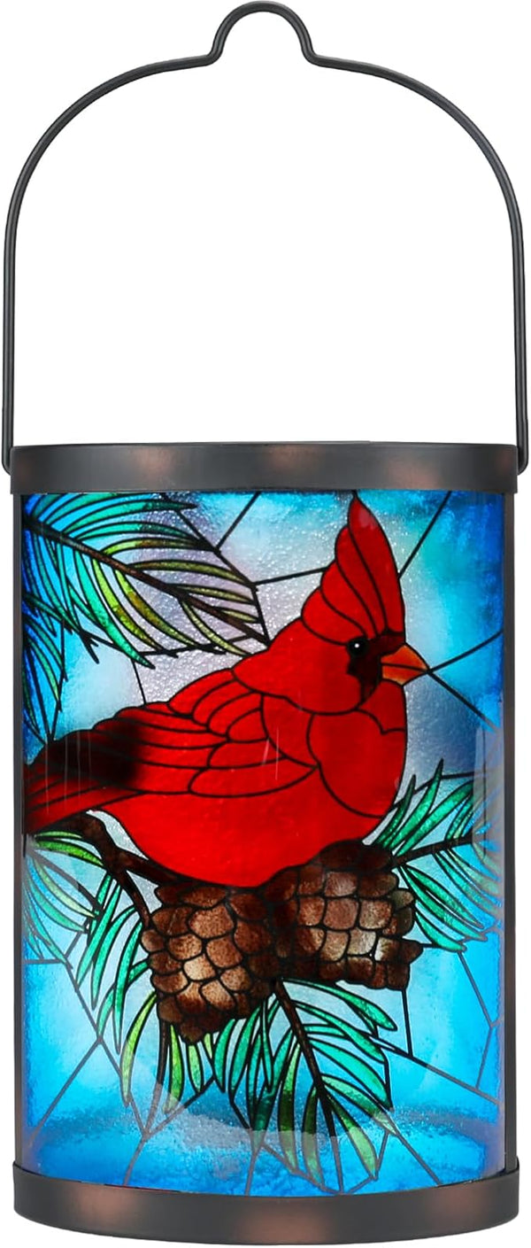 MUMTOP Hanging Solar Lanterns Outdoor Waterproof, Christmas Lantern Cardinal Solar Lights Outdoor Decorative Solar | Lumora