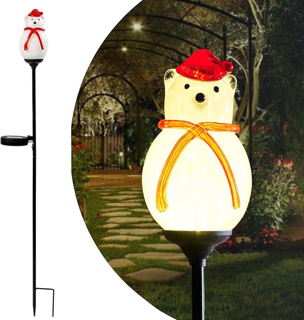 Solar Powered Garden Stake Lights Outdoor, Cute Animal Outdoor Figurine Lights Ornament Statue Decor for Pathway | Lumora