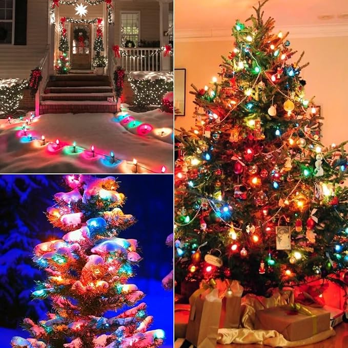Christmas C7 LED Light Bulbs C7 LED Bulbs 25 Pack C7 LED Replacement Bulbs C7 LED - Outdoor Lighting Accessory | Lumora