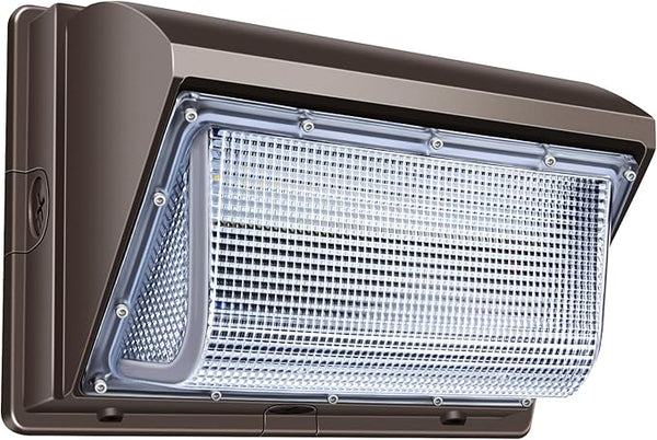 ledmo LED Wall Pack Lights 120W - 15600LM Switch Control 5000K Wall Mount Lighting Commercial and Industrial | Lumora
