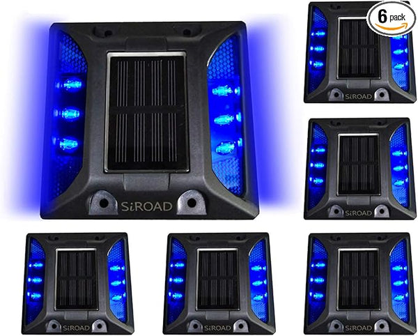 Solar Driveway Deck Light, IP68 Waterproof Driveway Reflector Outdoor LED Light for Dock Walkway Lane Porch Patio | Lumora
