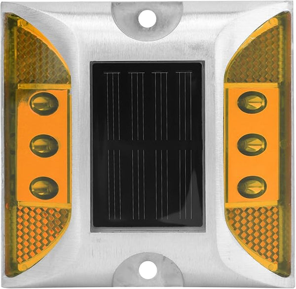LED Solar Power Ground Marker Lights, Outdoor Driveway Road Spike Lamp, Solar - Powered LED Ground Light with 1000m | Lumora