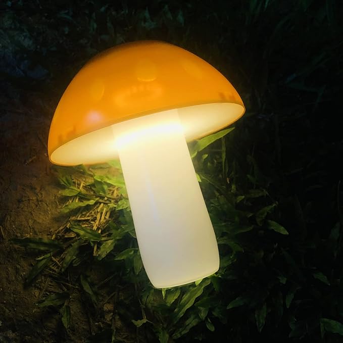 Solar Mushroom Lights Outdoor Ground Waterproof Solar LED Light Sensor Landscape Night Light for | Lumora