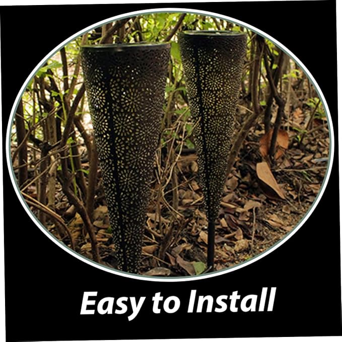 Happyyami 1pc Solar Led Light Outdoor Garden Lamp Landscape Lighting Solar Pathway Lights