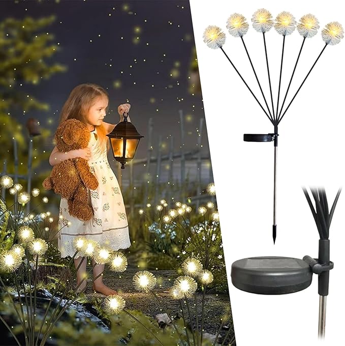 Solar Lamp Outdoor Courtyard Garden Decorative Lamp Villa Camping Yard Plug-in Lamp