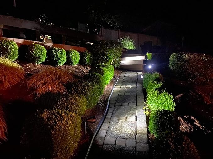 URPOWER Solar Spot Lights - 2-in-1 Waterproof Landscape Spotlights, Dusk-to-Dawn Solar Powered Outdoor Lights for | Lumora