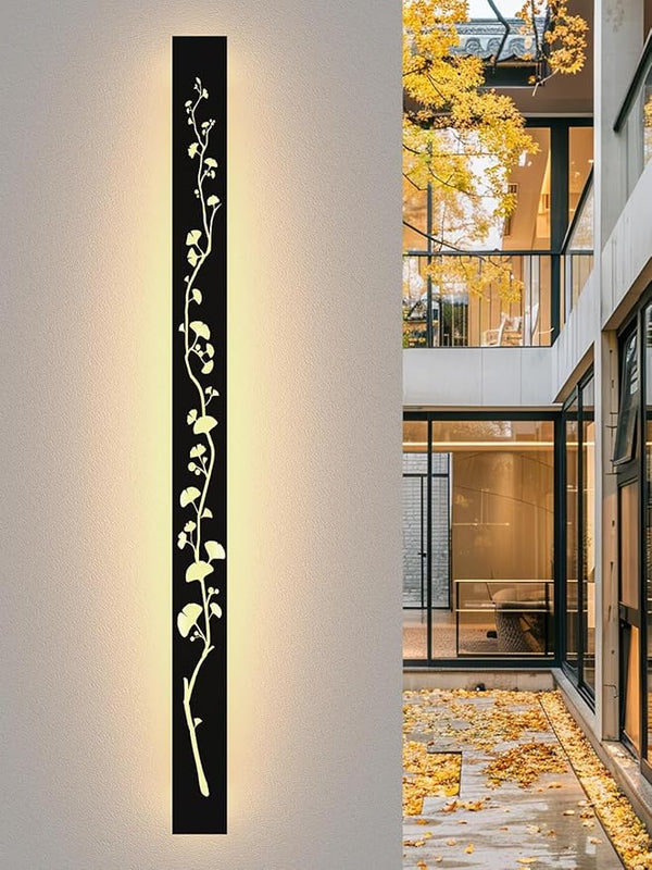 Modern Outdoor Wall Lights 44.9 inch LED Long Wall Sconce 3000K Exterior Light Fixture Porch Lights 40W Exterior | Lumora