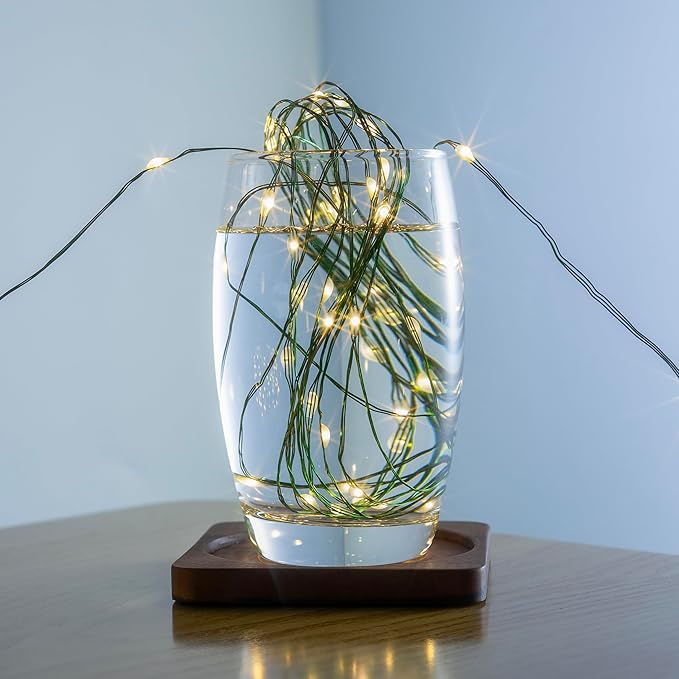 40FT Solar String Lights Outdoor, 240 LED Fairy Lights - 2X Brighter Warm White, 8 Lighting Modes, Ultra-Dense Christmas Lights Waterproof Green Copper Wire - for Patio, Garden, Christmas