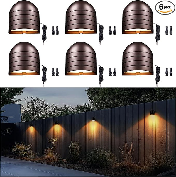 Low Voltage Deck Lights - Oil-Rubbed Bronze 12V Landscape Step Lights Outdoor, 5 Color Temperature Dimmable, IP65 | Lumora