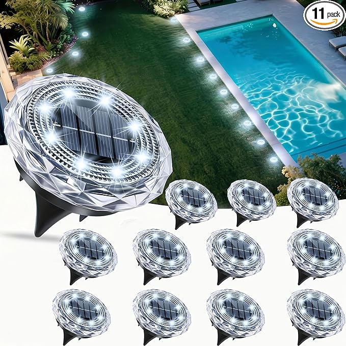 New Solar Garden Path Light (16/8/4/2), Suitable for Villa Outdoor Areas, terraces, lawns, Christmas Decorations | Lumora