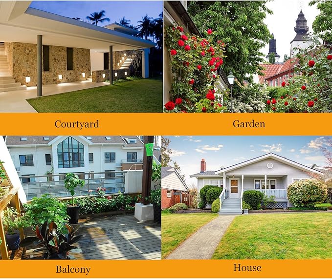 Solar Garden Flame Path Light Outdoor Decorative Solar Yard Light for Patio Lawn Landscape with Flickering Flame Effect