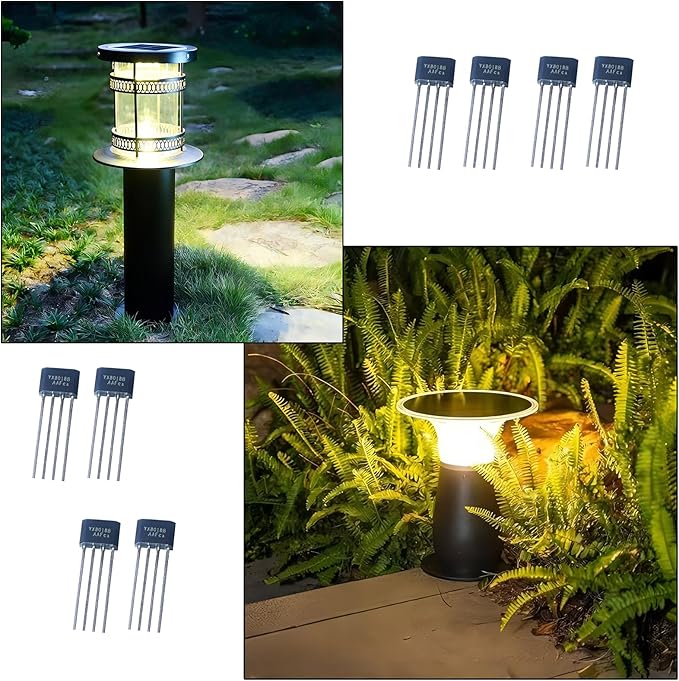50PCS YX8018 1.2V 30mA Solar Lawn Light Control Chip LED Driver Solar Garden Light Transistor TO-94 Electronic Component