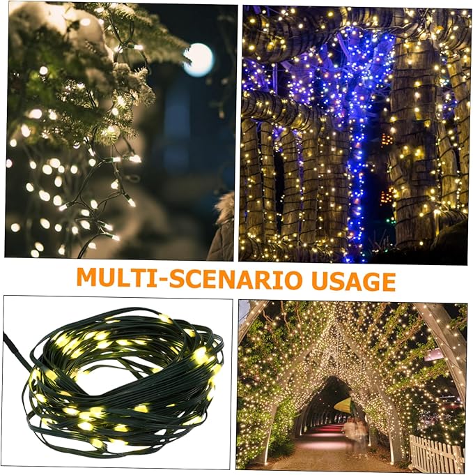 Solar LED Strip Light Warm White Outdoor Solar String Lights LEDs Flexible Decorative Lighting for Garden Bedroom | Lumora