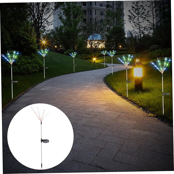 Solar Pathway Light Shape Garden Lamp Dandelion Decor Outdoor Courtyard Lighting | Lumora