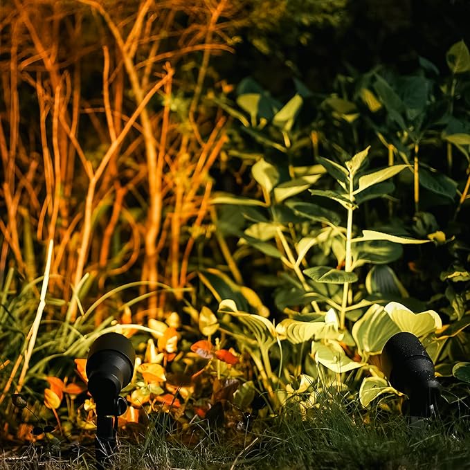 VENUS MANUFACTURING Landscape Lighting Low Voltage Landscape Spotlight Kits 20W Halogen Outdoor 145 Lumen Black | Lumora