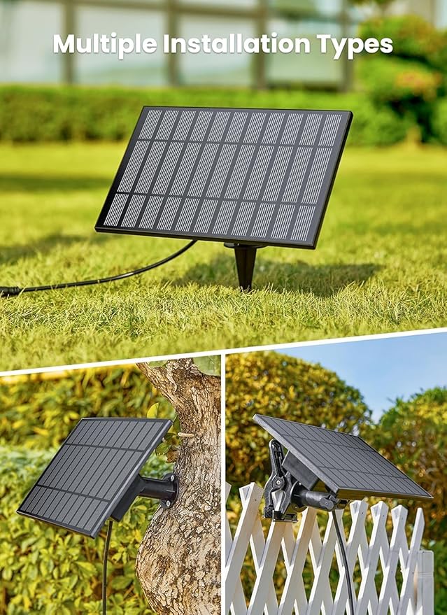Brightown 38FT Solar String Lights Outdoor and 16 LED Shatterproof Bulbs, Dimmable & Timable, 3 Light Modes, Solar Patio String Lights Outdoor for Cafe, Garden, Deck, Outside Wedding