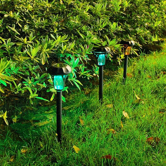 10 Pack Solar Pathway Lights Outdoor Waterproof Solar Lights Solar Yard Lights for Garden Patio Yard Landscape Pathway Driveway Lawn