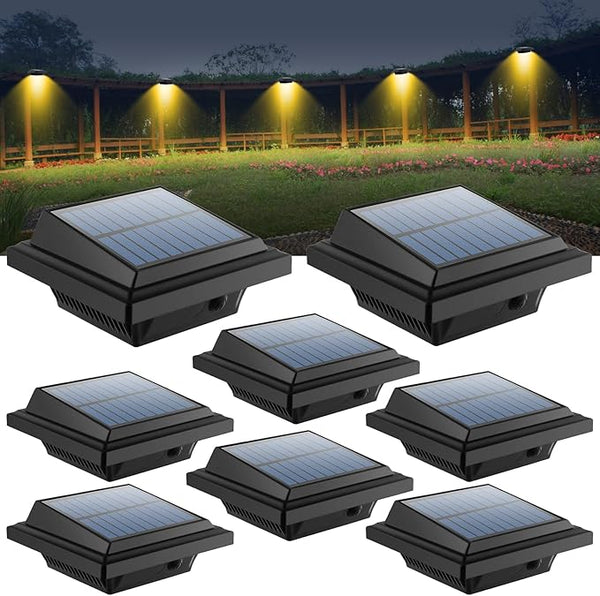 UniqueFire 40LED Outdoor Solar Lights Solar-Powered LED Garden Wall Lamp Plastic Solar Light Waterproof for | Lumora