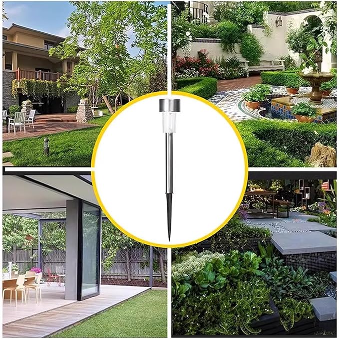 Solar Pathway Lights Waterproof, Landscape Lighting Solar Lamp Post Ligh for Driveway, Pathway, Patio | Lumora
