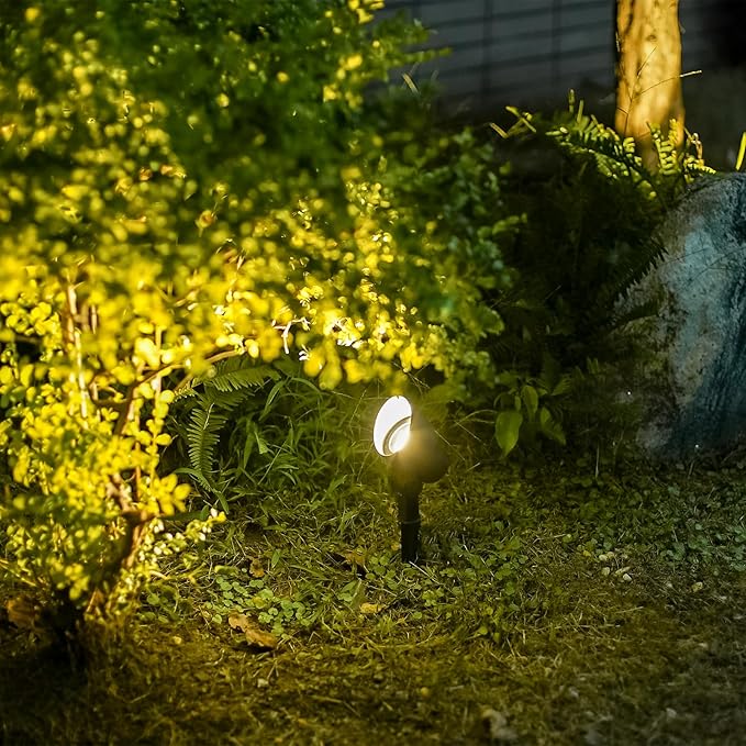 VM Low Voltage Landscape Lights 12V AC, 20W Outdoor Spotlight Flood Lights 145 Lumens G4 Bi-PIin Halogen Lighting 2800K Warm White Light for Garden, Yard, Pathway, Driveway Lighting 8Pack