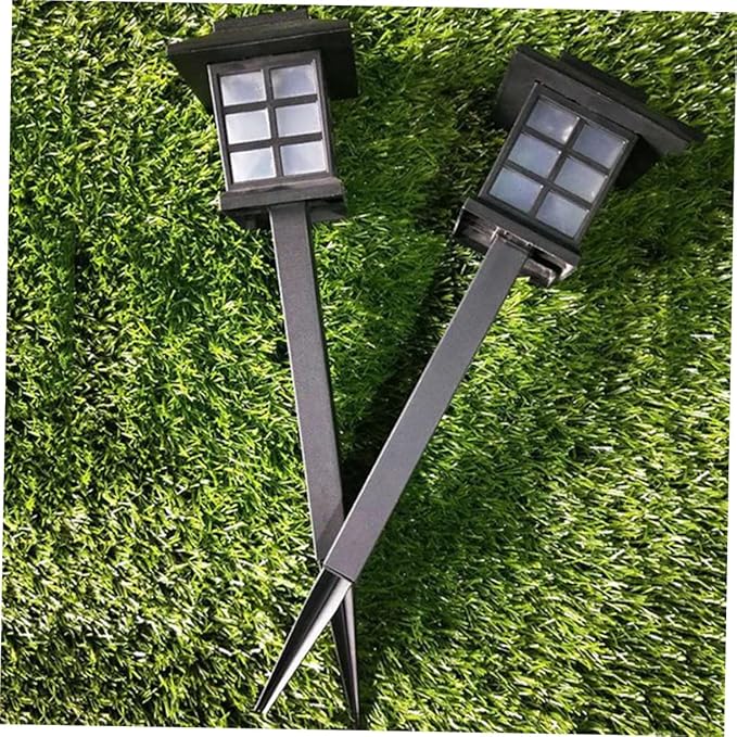 4pcs Solar Security Light Solar Pathway Lights Stake Outdoor Garden for Walkway Patio Driveway