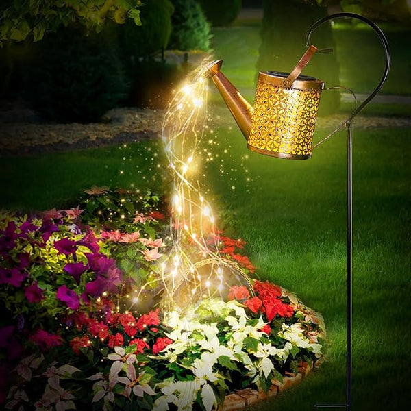 Solar Garden Light, Solar Watering Can Lights for Outside, Decorative Yard Light with - Outdoor Lighting Accessory | Lumora