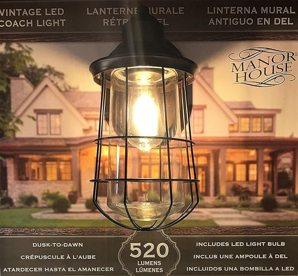 Manor House Vintage LED Coach Patio/Porch Light - Outdoor Wall Light | Lumora