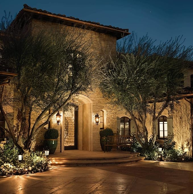 John Timberland Marseille Rustic Industrial Outdoor Wall Light Fixture Veranda Bronze Scroll 21 1/2" Champagne | Lumora