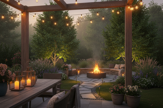 5 Steps to Create a Cozy Backyard Ambience with Layered Outdoor Lighting