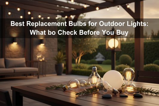 Best Replacement Bulbs for Outdoor Lights: What to Check Before You Buy