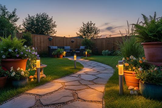 How to Add Solar Pathway Lights to a Rental Yard Without Digging