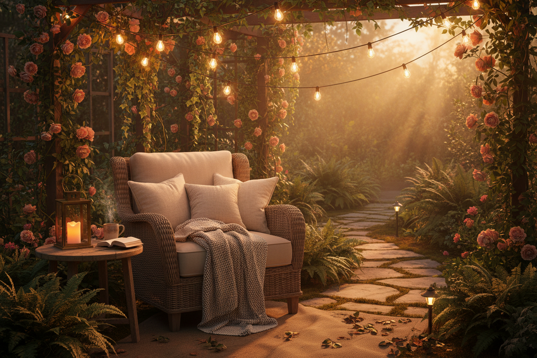 How to Create a Cozy Outdoor Reading Nook with Strategic Lighting Choices