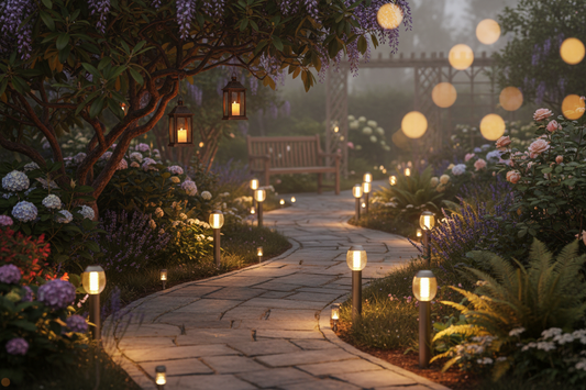 How to Light a Backyard Path With No Outdoor Outlet: Easy Solar, Battery & Low-Voltage Ideas