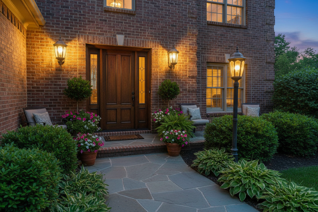 Outdoor Wall Lights vs Post Lights: Best Front Porch Lighting for a Welcoming Entryway