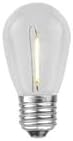 Novelty Lights Outdoor String Light Replacement Bulbs, 25 Pack S14 LED Edison Shatterproof Plastic, E26 Base | Lumora
