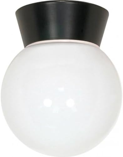 Nuvo Lighting SF77/157 Utility Fixture Die Cast Aluminum Durable Outdoor Close to Ceiling Porch and Patio Light | Lumora