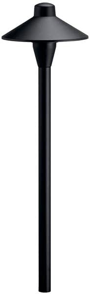Kichler 12V 6.75" Path Light Textured Black | Lumora