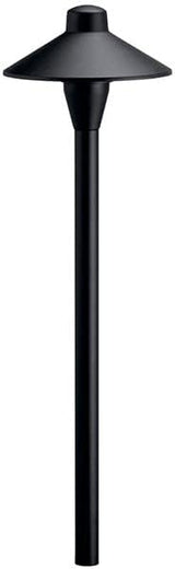 Kichler 12V 6.75" Path Light Textured Black | Lumora
