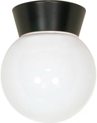 Nuvo Lighting SF77/153 Utility Fixture Die Cast Aluminum Durable Outdoor Close to Ceiling Porch and Patio Light | Lumora