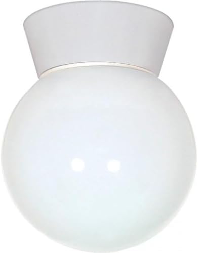 Nuvo Lighting SF77/532 Utility Fixture Die Cast Aluminum Durable Outdoor Close to Ceiling Porch and Patio Light | Lumora