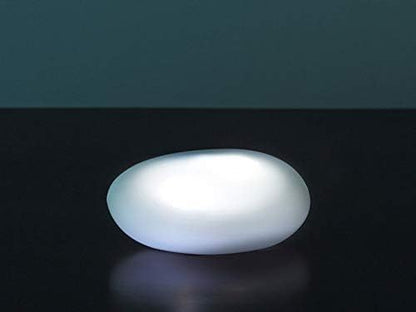 Britta Products Solar Path Paver Stones - Waterproof Solar LED Light for Garden Paths and Stairs - LED Cool White Stone Markers - Set of 3 Stone Lamps