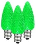 Novelty Lights 500CT Case C9 LED Faceted Ultra Bright Dimmable Outdoor Christmas Light Replacement Bulbs Decorative | Lumora